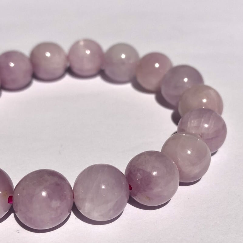 クンツァイトのビーズブレスレット クンツァイトブレスレット | 榎本通商