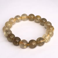 ルチルクォーツ(10mm)ブレスレット