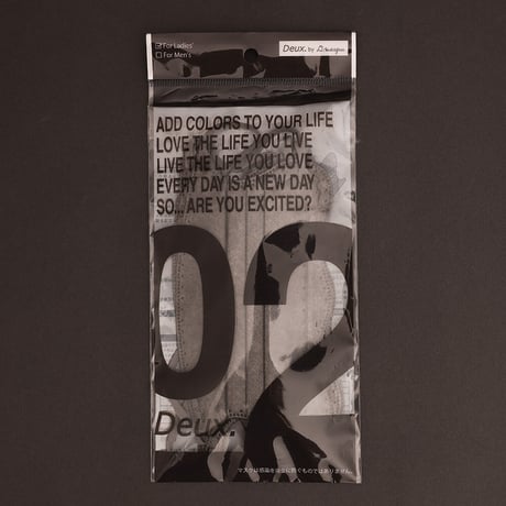 Deux. by D.masque［グレー］5枚入り リーズナブルなSECONDLINE！