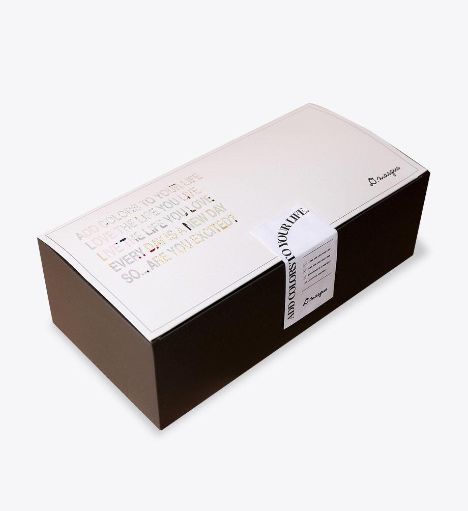GIFT ラッピング】ギフトBOX ◇ 4〜6パック用 | D.masque WEB STORE
