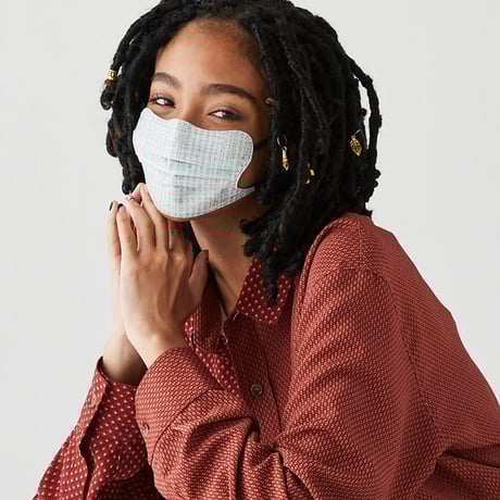 D.masque［グレーツイード × ミッドネイビー］5枚入り