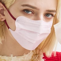 D.masque［ピンクベージュ × バーガンディレッド］5枚入り