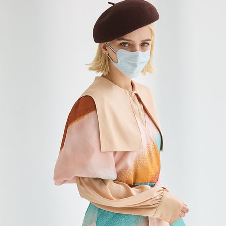 D.masque Luxe.［アリスブルー × アンバーグレー］ヒアルロン酸8,800mg/kg配合マスク 5枚入り