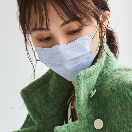 D.masque Luxe.［ベリーペリ × ブルーグレー］ヒアルロン酸8,800mg/kg配合マスク 5枚入り