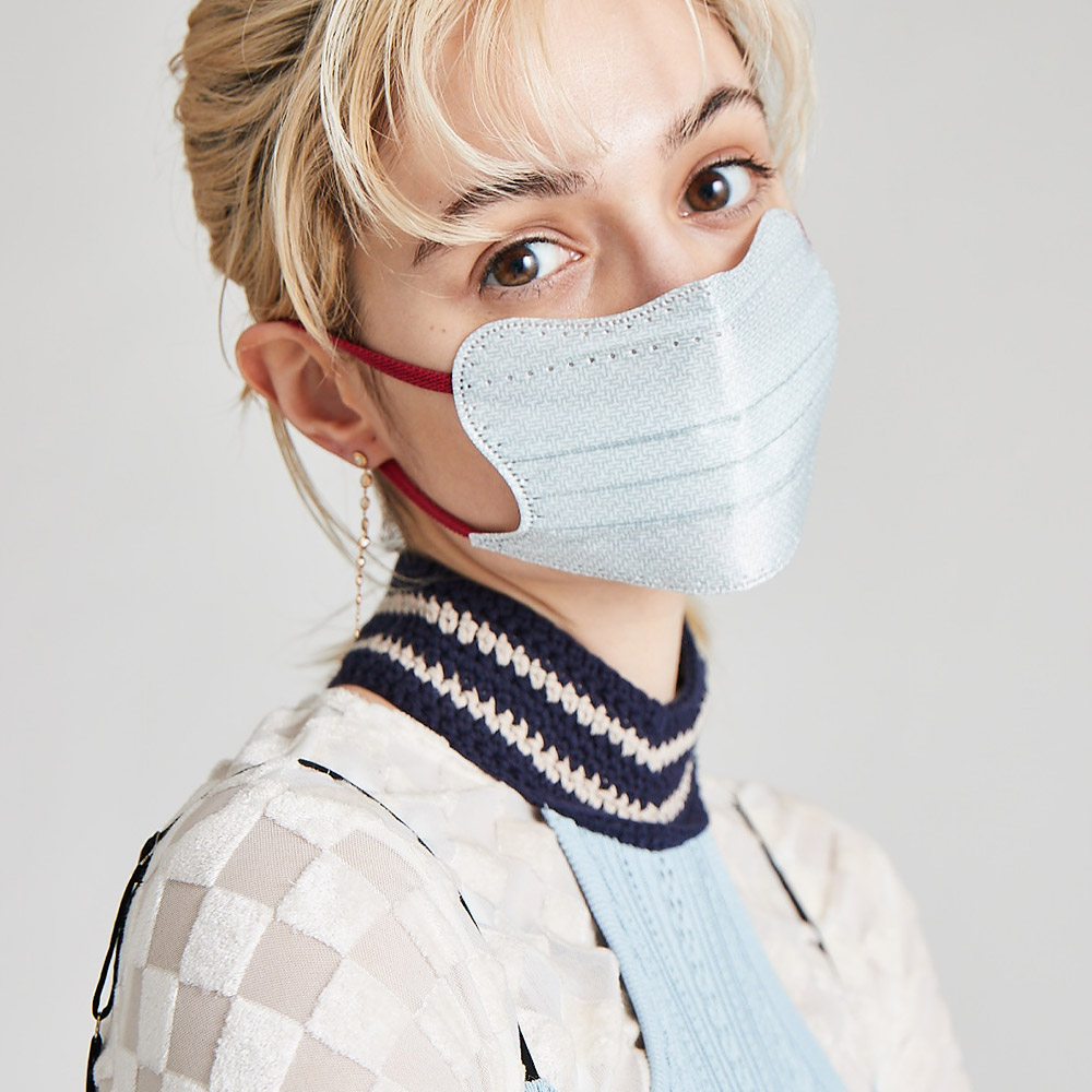 D.masque［グレー × バーガンディレッド］5枚入り | D.masque WEB STORE