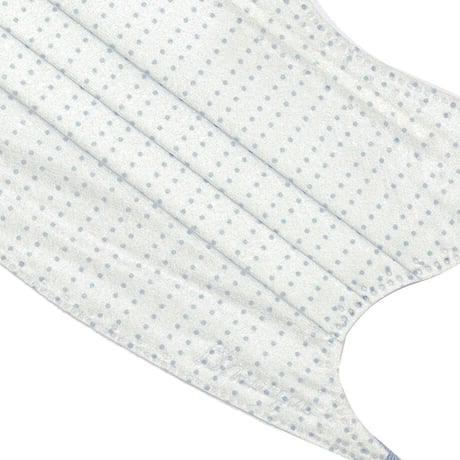 【冷感マスク】［PIN DOT×Foggy Blue］ “PIN DOT” SUMMER COLLECTION 5枚入り