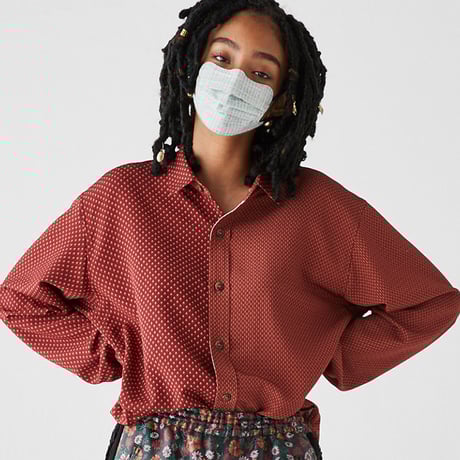 D.masque［グレーツイード × ミッドネイビー］5枚入り