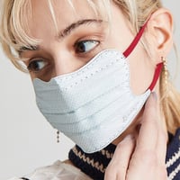 D.masque［グレー × バーガンディレッド］5枚入り