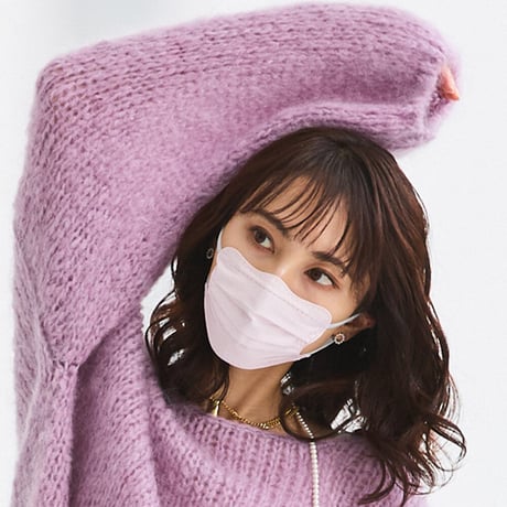 D.masque［ピンクベージュ × ライトグレー］5枚入り