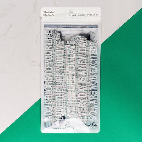 D.masque［グレーツイード × ミッドネイビー］5枚入り