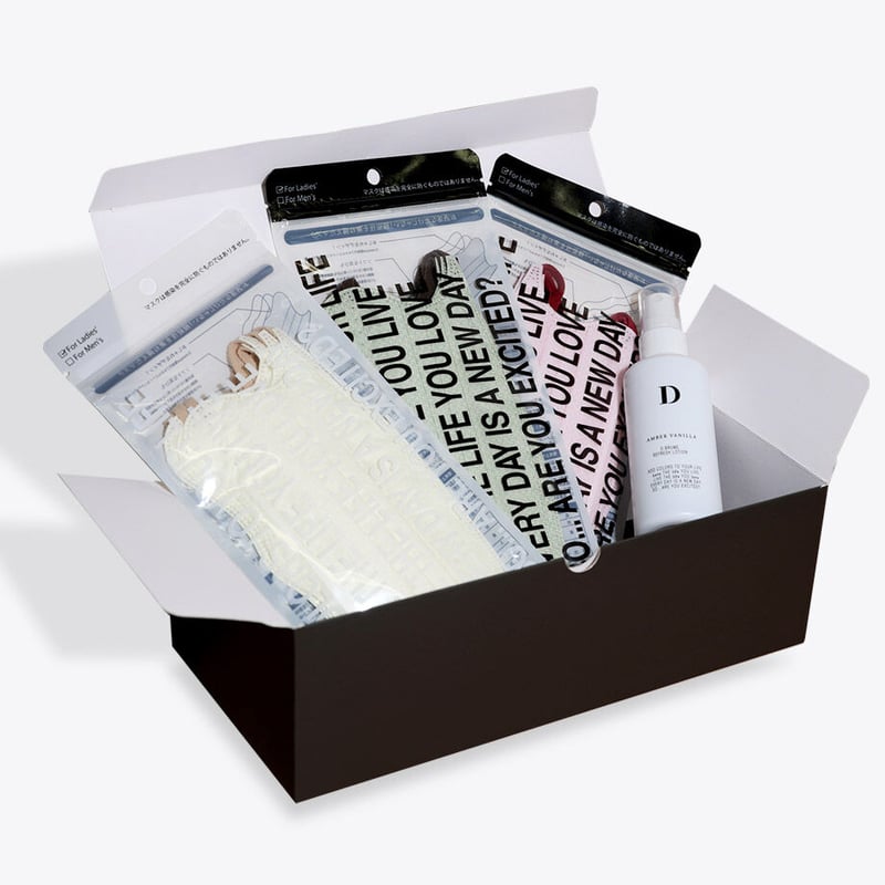GIFT ラッピング】ギフトBOX ◇ 4〜6パック用 | D.masque WEB STORE