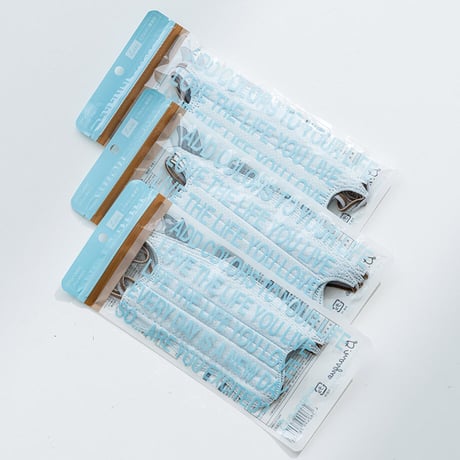 D.masque Luxe.［アリスブルー × アンバーグレー］ヒアルロン酸8,800mg/kg配合マスク 5枚入り
