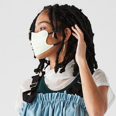 D.masque［オフホワイト × ブルーグレー］5枚入り