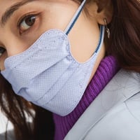D.masque Luxe.［ベリーペリ × ブルーグレー］ヒアルロン酸8,800mg/kg配合マスク 5枚入り