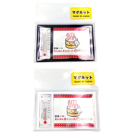おんせん県おおいた　温度計付マグネット