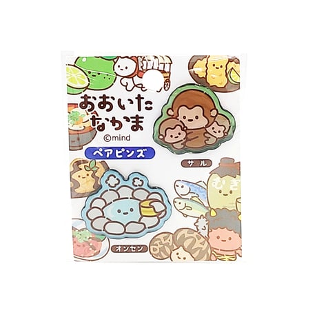 おおいたなかま　ペアピンズ