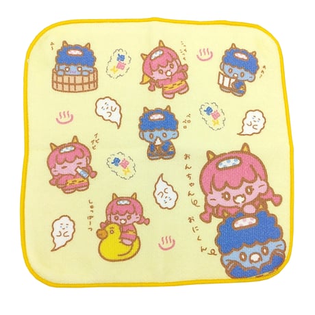 湯あがり本舗オリジナルキャラクター　タオルはんかち