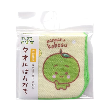 湯あがり本舗オリジナルキャラクター　タオルはんかち