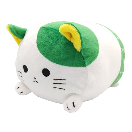 【希少・大分限定・ご当地】　かぼすちゃん　ふわふわ　ぬいぐるみ　ご当地くん ぬいぐるみ かぼすにゃん | 湯あがり本舗