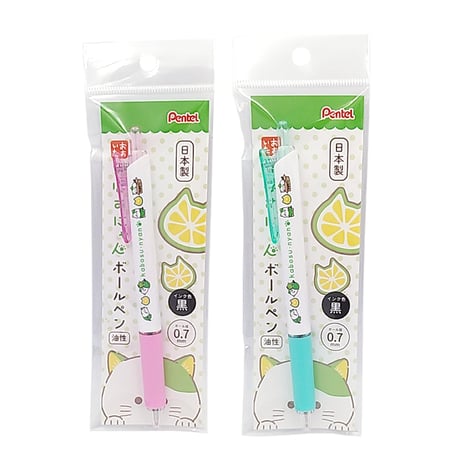 【メール便配送】かぼすにゃん　ボールペン