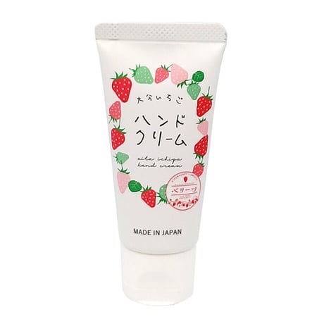 大分いちごハンドクリーム　ベリーツいちごの香り　40ｇ
