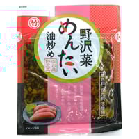 野沢菜 めんたい油炒め (80g)　[T-198]
