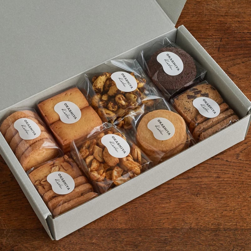 ラッピング付き・ギフト箱入り】焼き菓子set『MIX』 | OKASHIYA Karhu