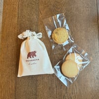 アイシングマ巾着付きクッキー red