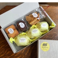 【ラッピング付き】レモンケーキとレモンケーキラスクset M