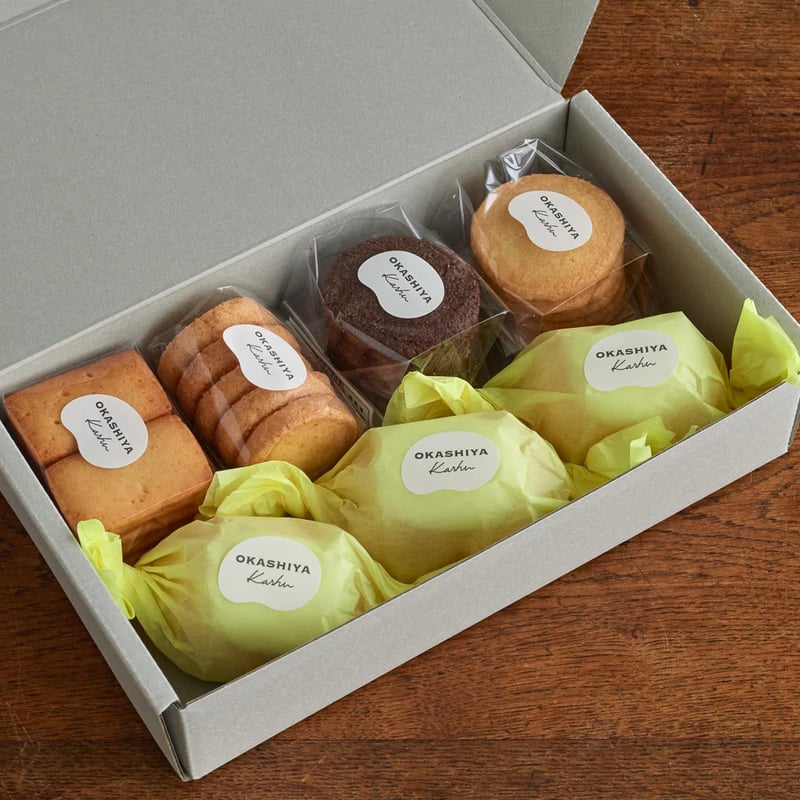 ギフト箱入り】レモンケーキと焼き菓子set B | OKASHIYA Karhu