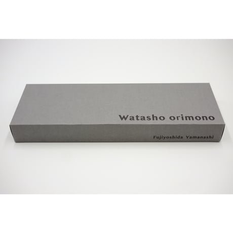 渡小織物Standard Series専用ギフトボックス　※注意事項をご一読下さい