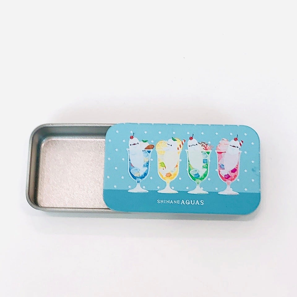 トロピカルソーダベルーガ タブレットケース缶 | AQUAS Gift Shop / onl