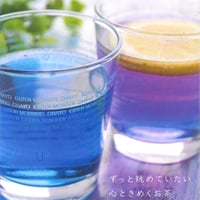 魔法のように色が変わる青いお茶 高津川マジックアワー バタフライピー