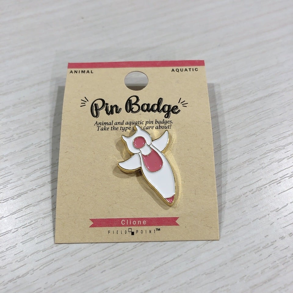 アクアチックピンバッジ | AQUAS Gift Shop / online store
