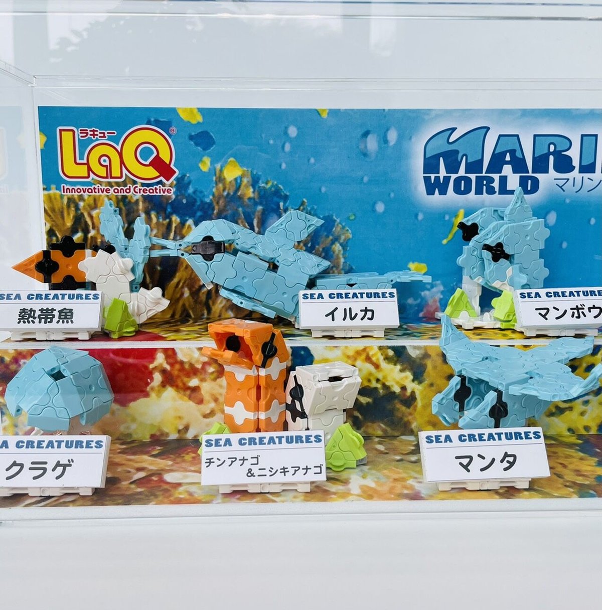 LaQ マリンワールド 海の生き物たち | AQUAS Gift Shop / online