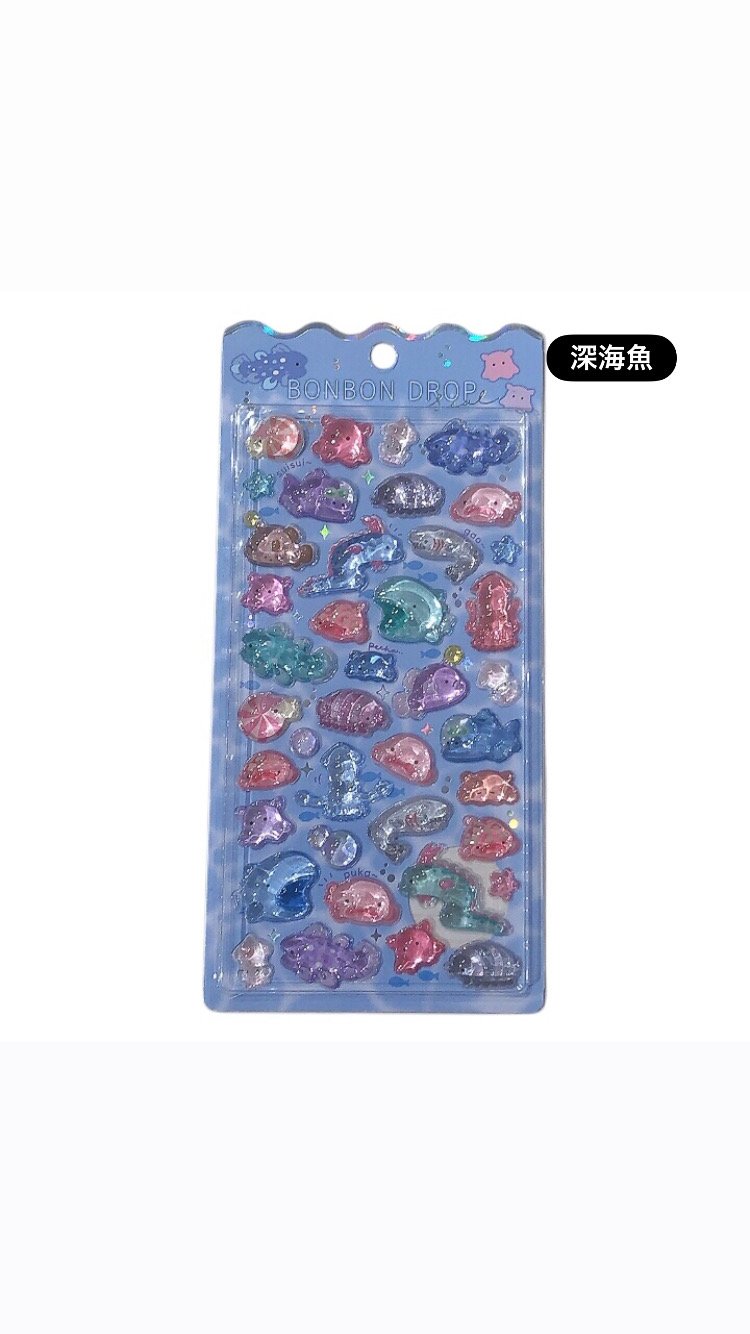 ボンボンドロップシール (最大9枚まで）※ゆうパケット発送※ | AQUAS