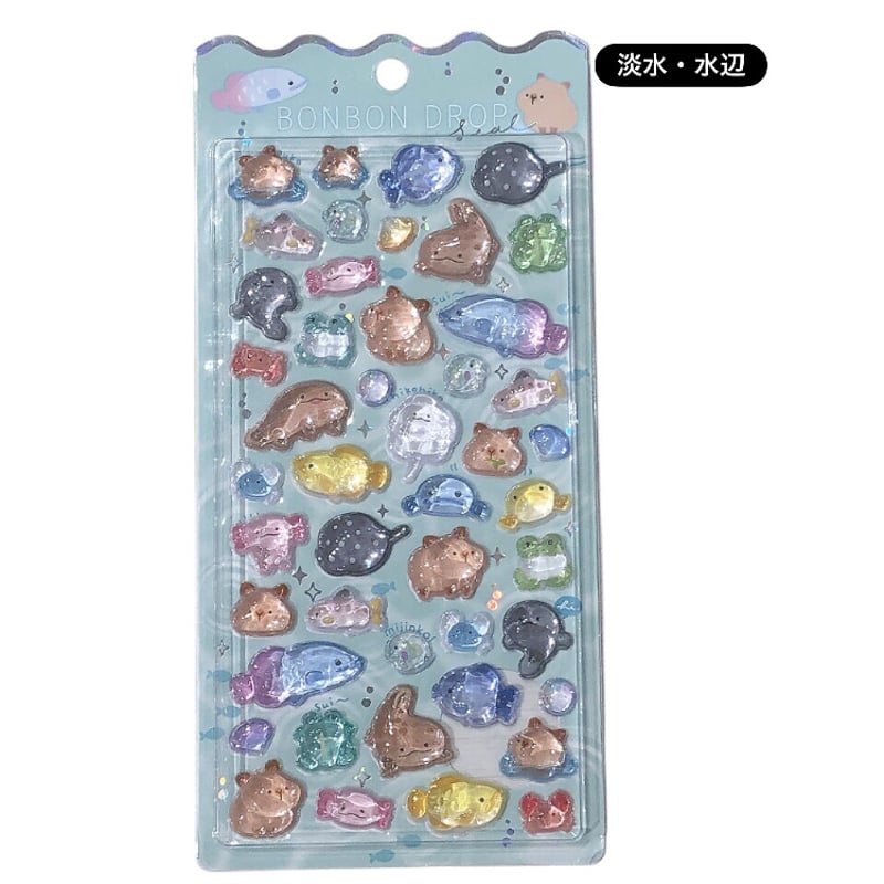 ボンボンドロップシール (最大9枚まで）※ゆうパケット発送※ | AQUAS