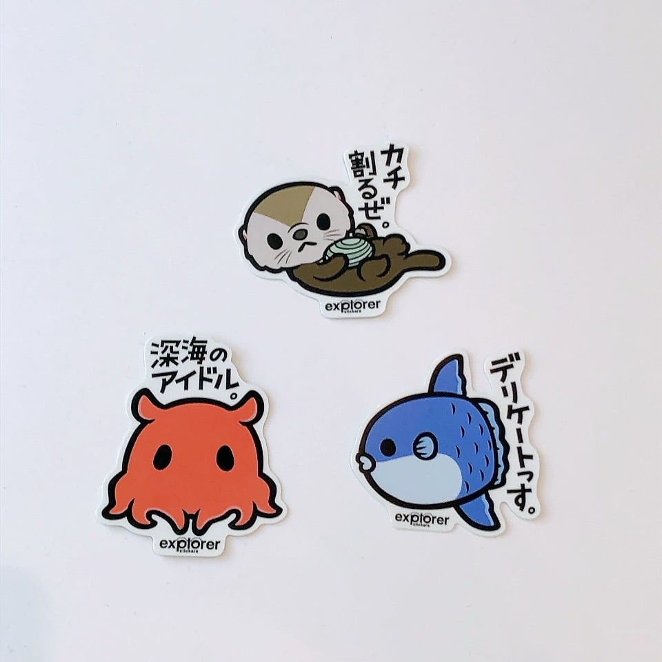 ステッカーズ | AQUAS Gift Shop / online store