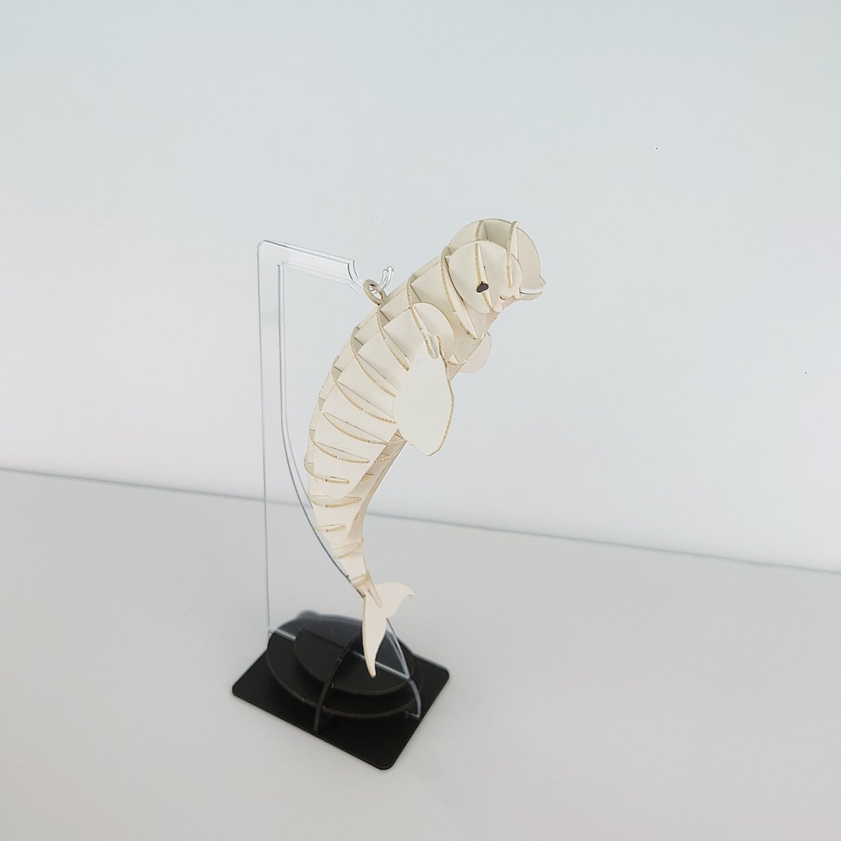 3Dペーパーパズル シロイルカ | AQUAS Gift Shop / online store