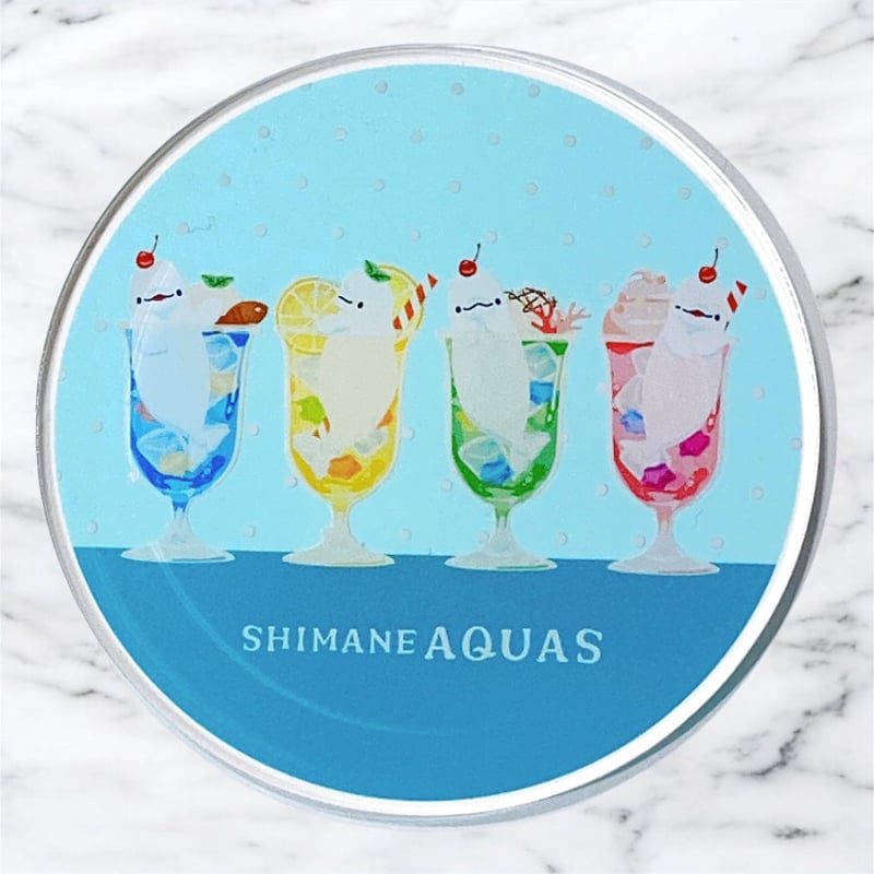トロピカルソーダベルーガ アクリルコースター | AQUAS Gift Shop / onl