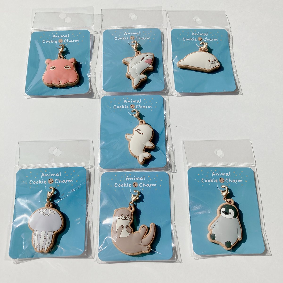 アニマルクッキーチャーム | AQUAS Gift Shop / online store