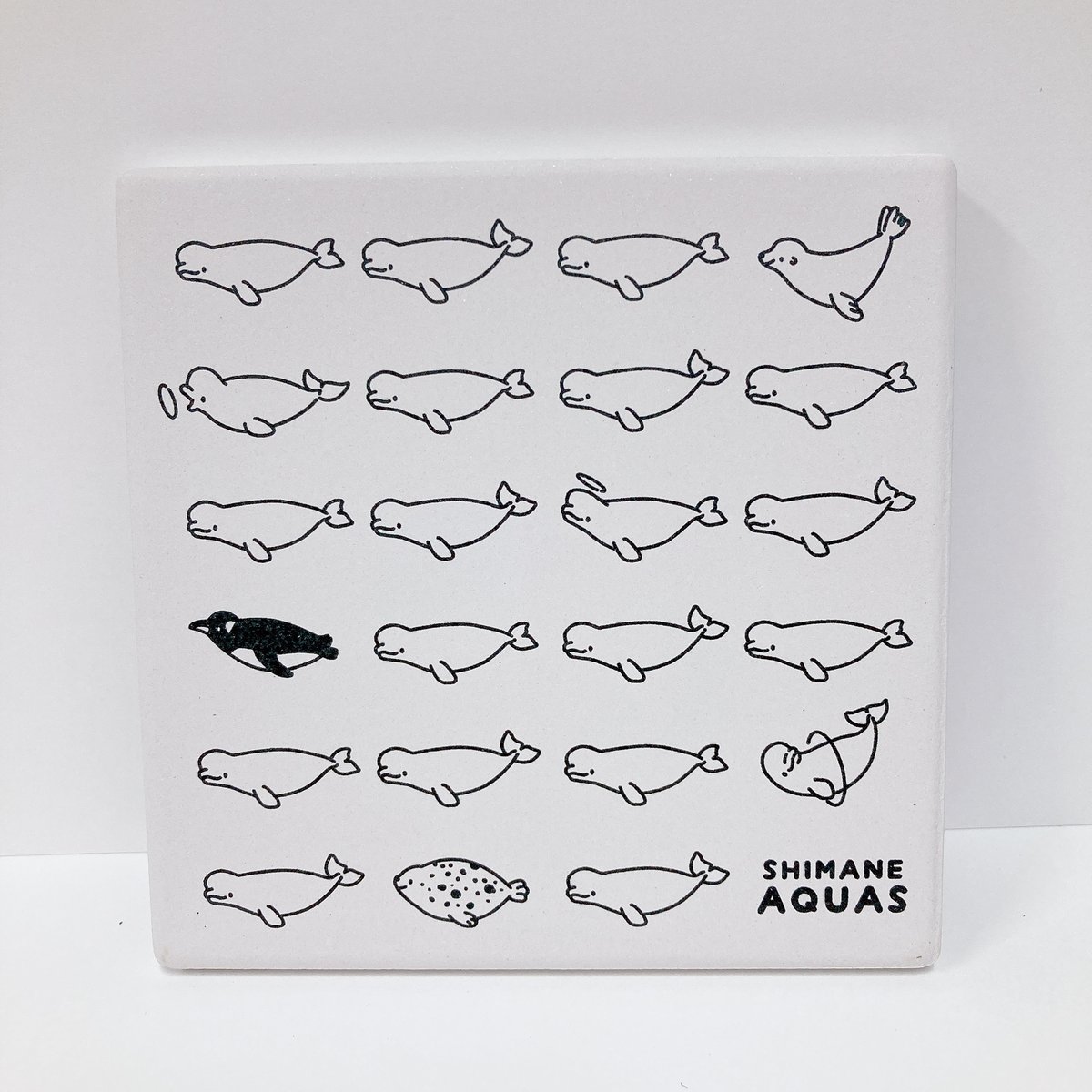 白雲石コースター 整列 | AQUAS Gift Shop / online store