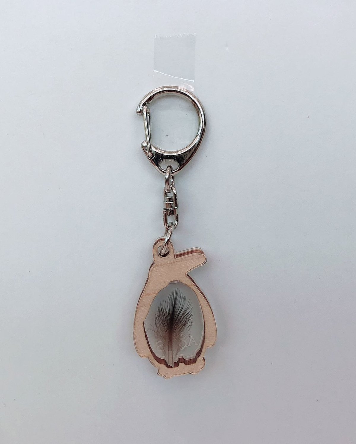 シャカシャカキーホルダー　①ペンギン シャカシャカキーホルダー ①ペンギン