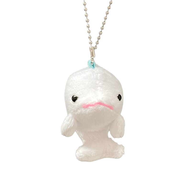 Dimple ボールチェーン シロイルカ、ペンギン | AQUAS Gift Shop