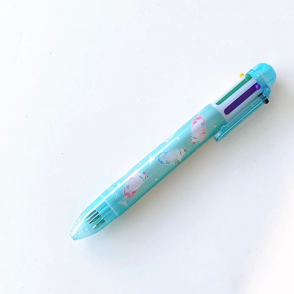 トロピカルソーダベルーガ 6色ボールペン | AQUAS Gift Shop / onlin