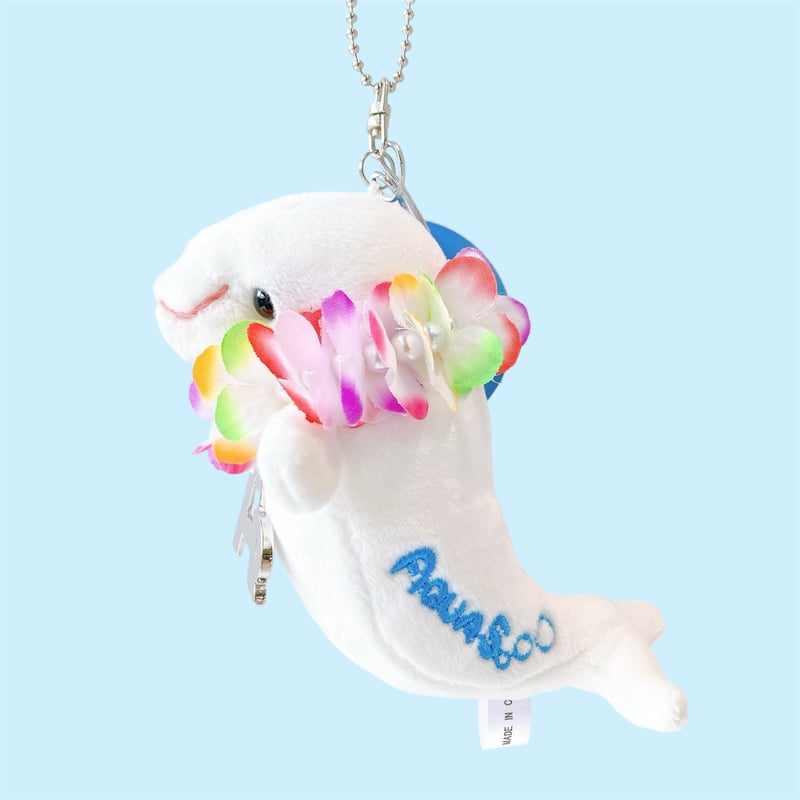 イニシャルチャーム付きフラワーネックレス | AQUAS Gift Shop / onlin