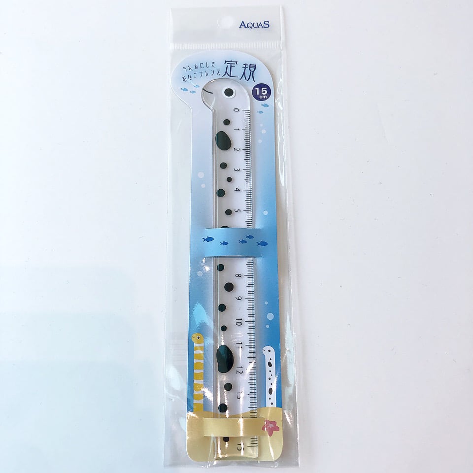 アナゴフレンズ定規 | AQUAS Gift Shop / online store