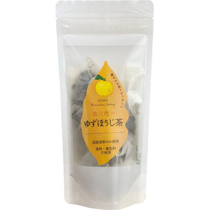 YU茶ページ しまねの銘茶】ゆずほうじ茶 ティーバック | AQUAS Gift Shop