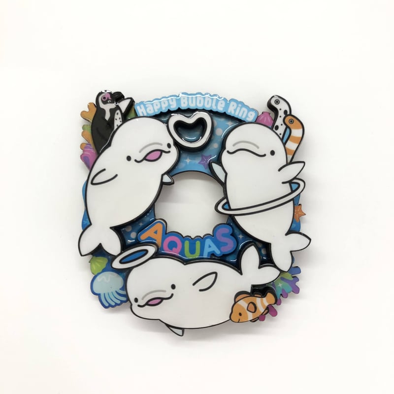 AQUASオリジナル木製マグネット | AQUAS Gift Shop / online s