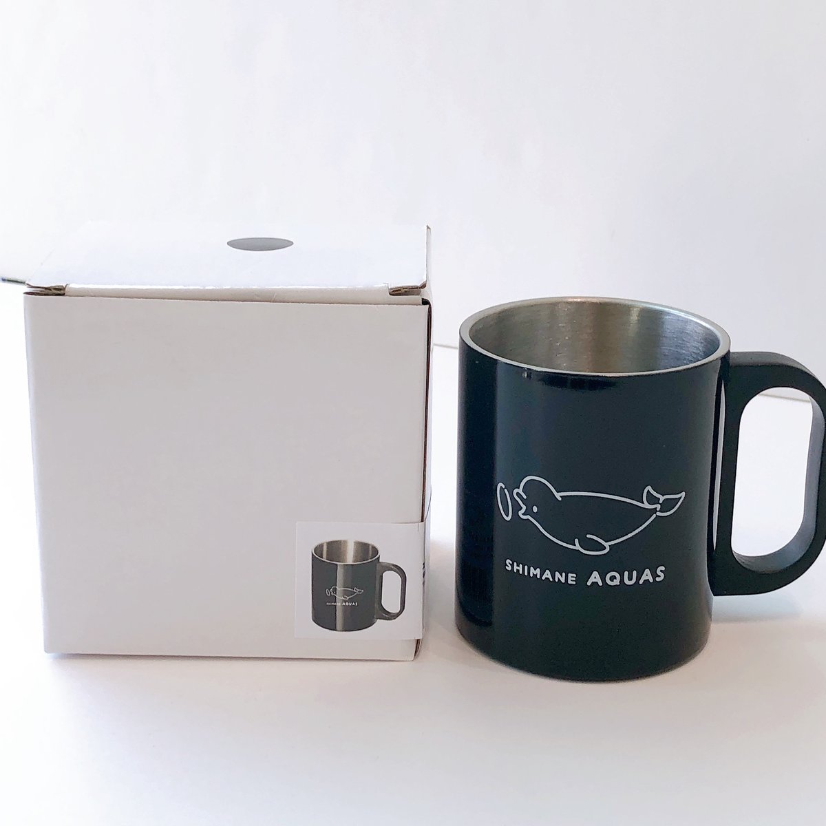 アクアスオリジナル ステンレスマグカップ | AQUAS Gift Shop / onlin